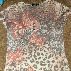 APT 9., Medium, Multi Color and Pattern